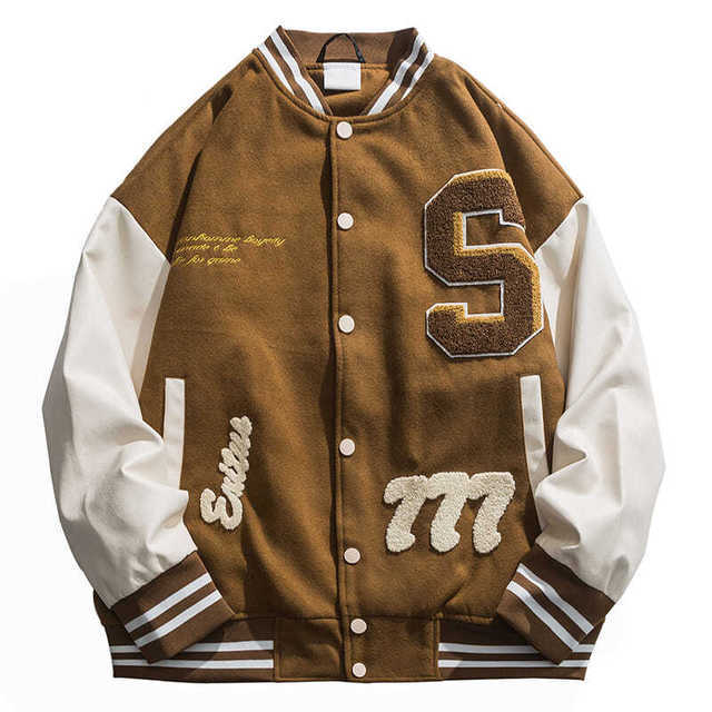 Vintage Nature Varsity Jacket
