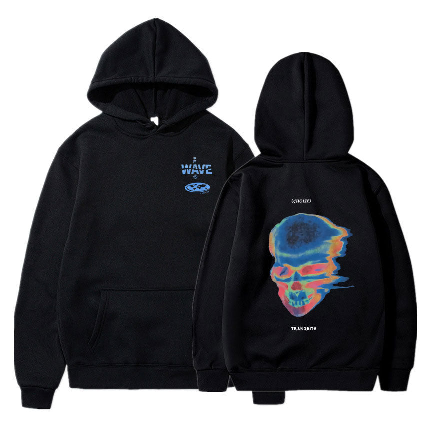 Retro Skull Hoodie