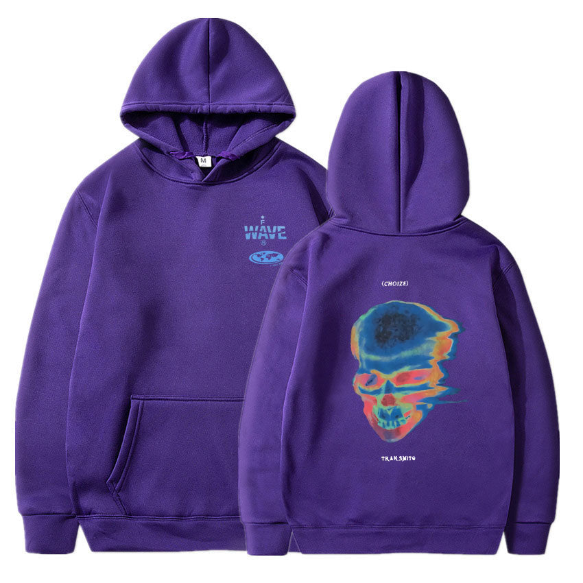 Retro Skull Hoodie