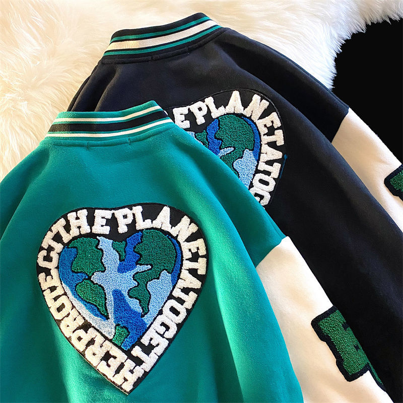 Men's Protect the Planet Varsity Jacket
