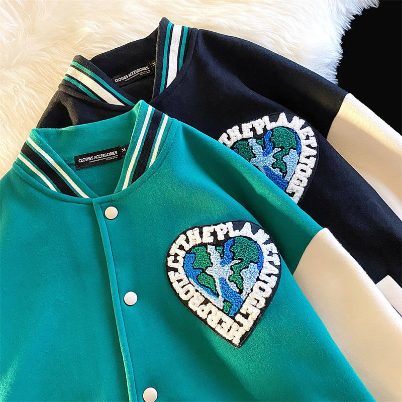 Men's Protect the Planet Varsity Jacket
