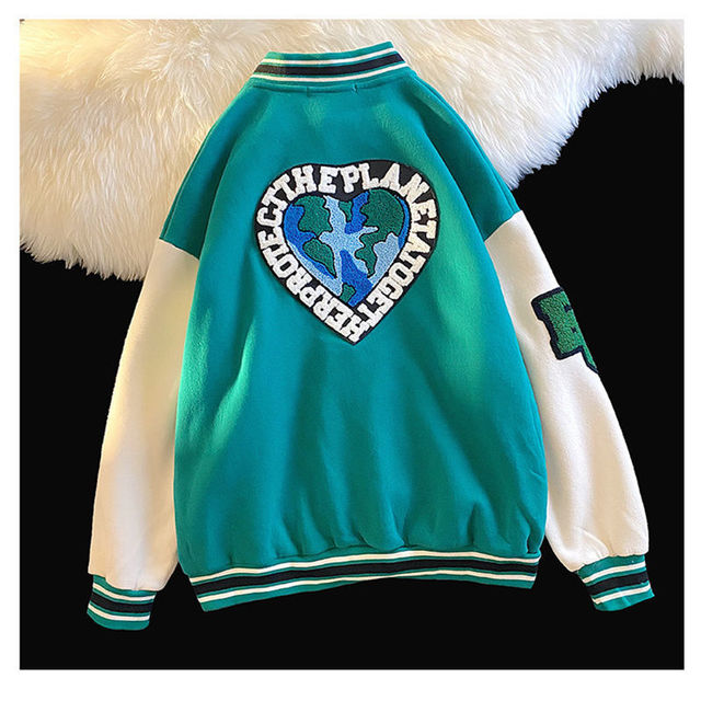 Men's Protect the Planet Varsity Jacket