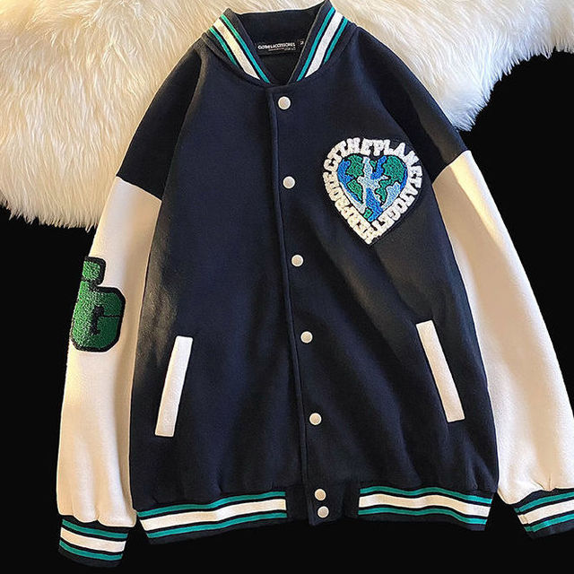 Men's Protect the Planet Varsity Jacket
