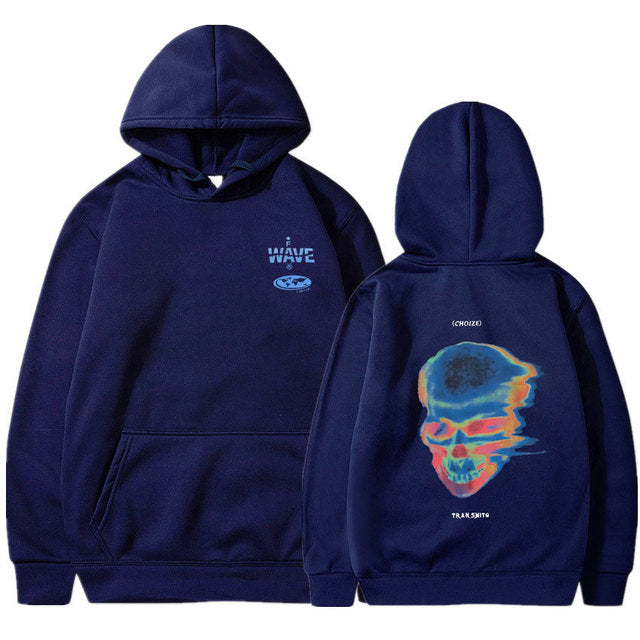 Retro Skull Hoodie
