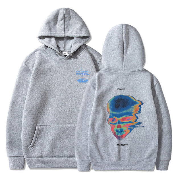Retro Skull Hoodie