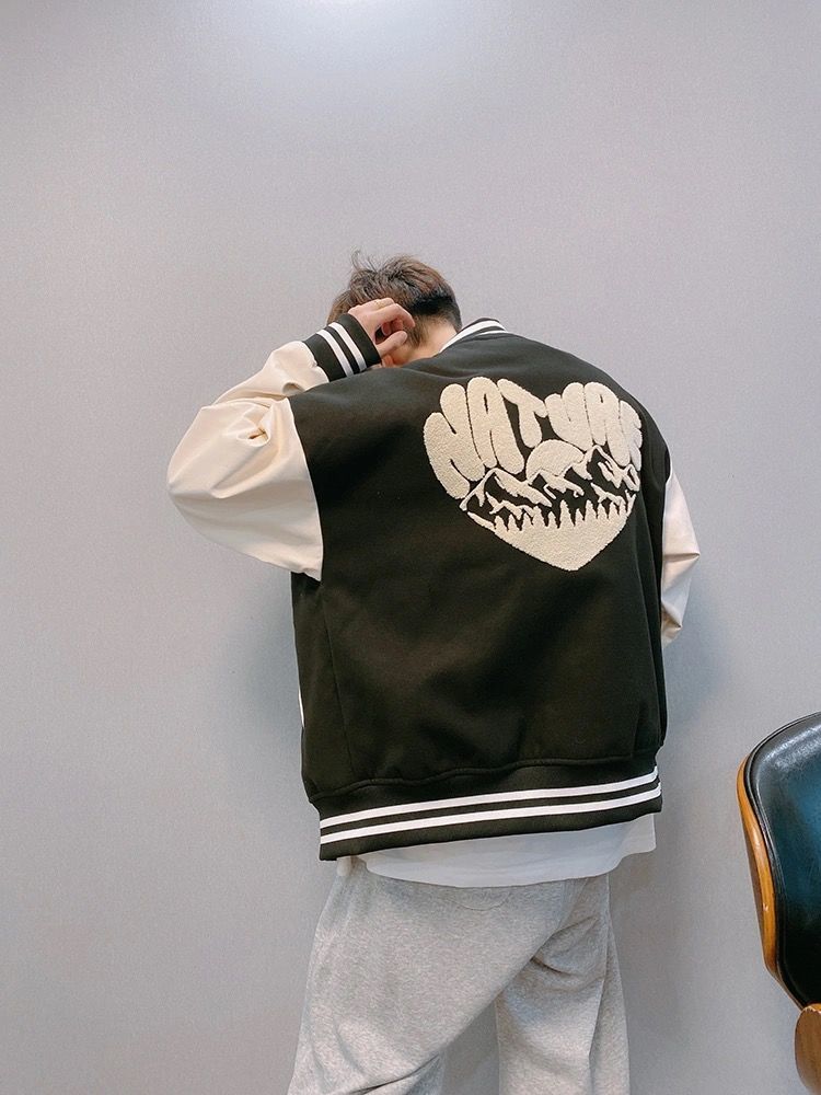 Vintage Nature Varsity Jacket