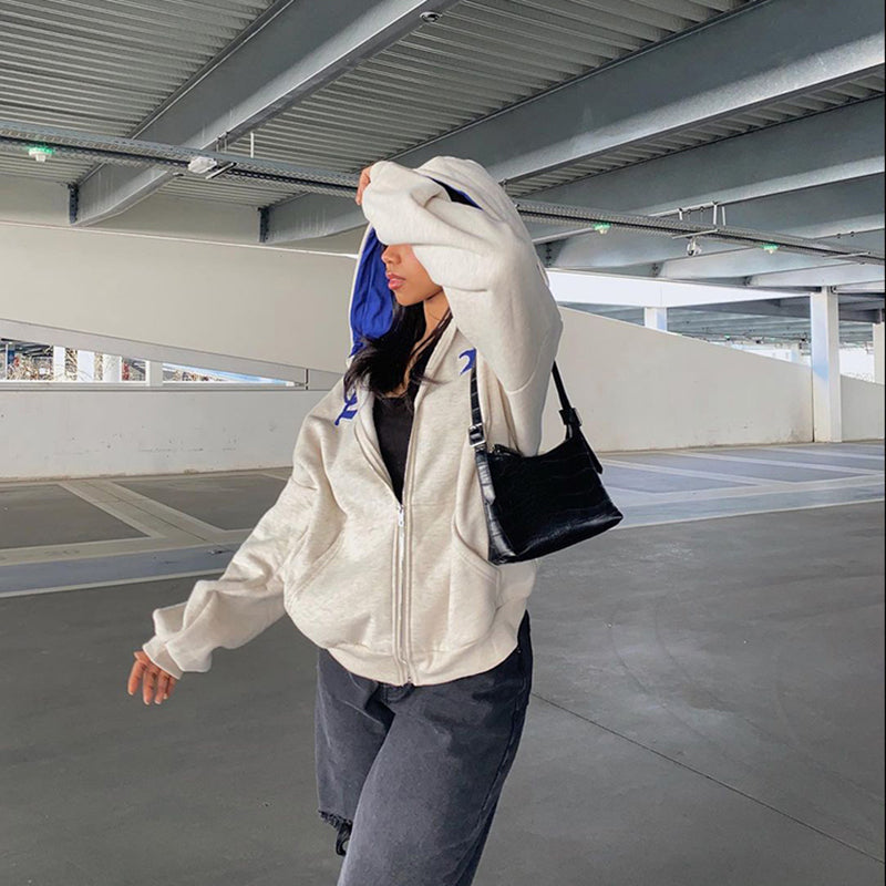 Women's Y2K Zip UP Jacket