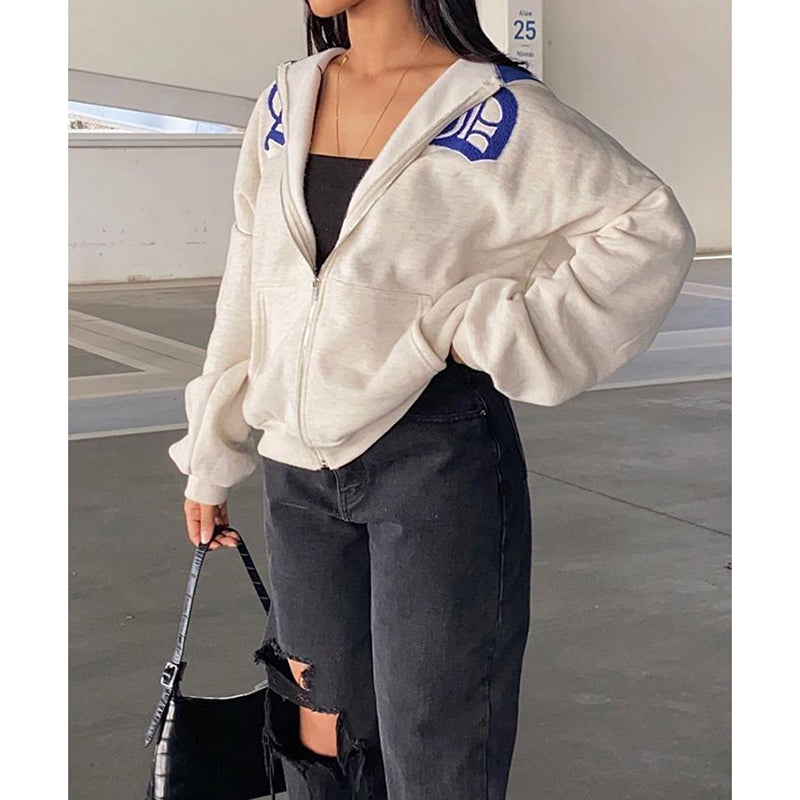 Women's Y2K Zip UP Jacket