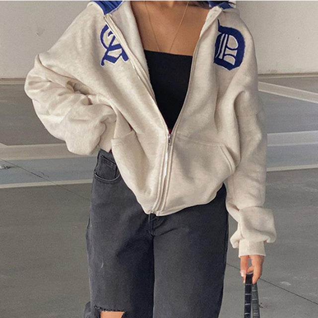 Women's Y2K Zip UP Jacket
