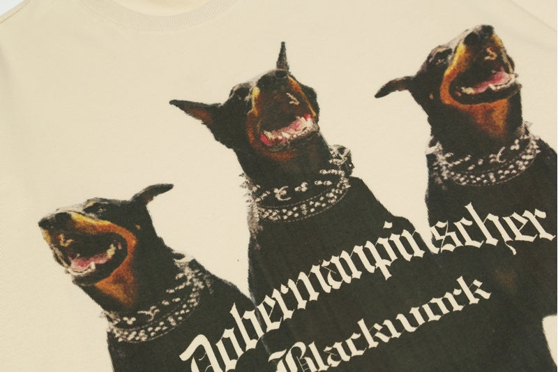Triple Doberman Tee