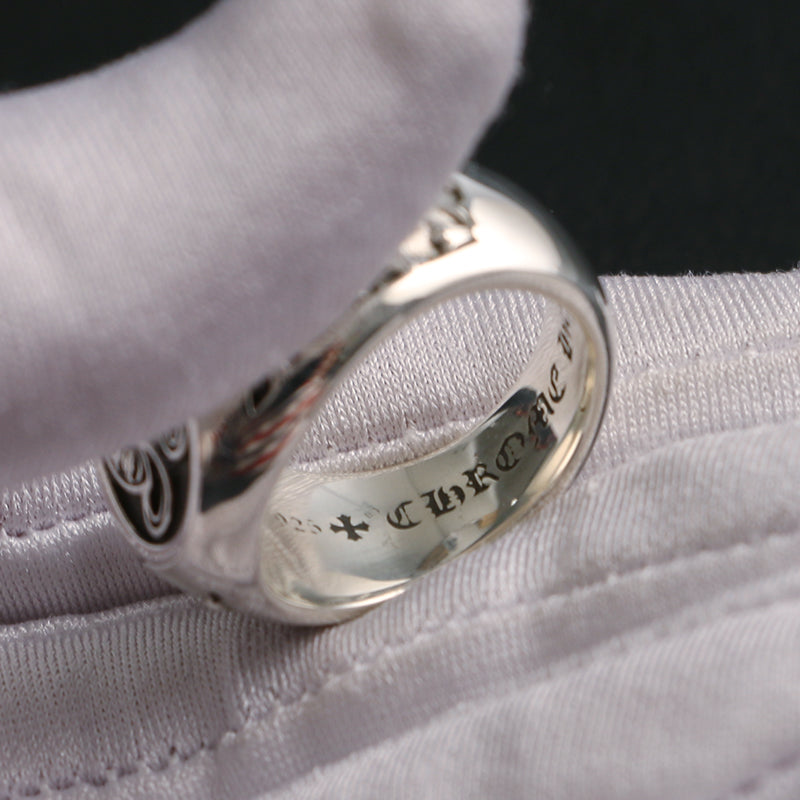 Silver Chrome Ring