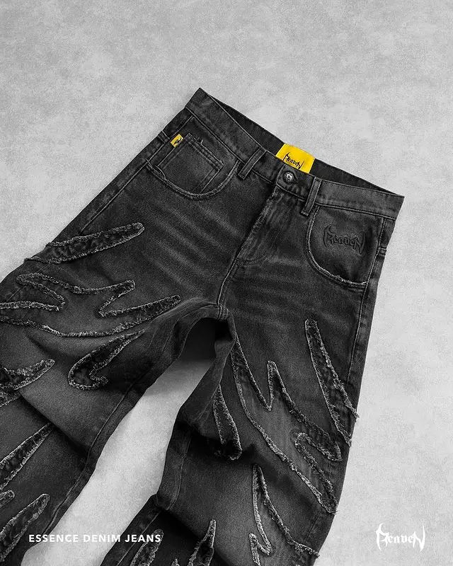 Heritage Black Raven Jeans