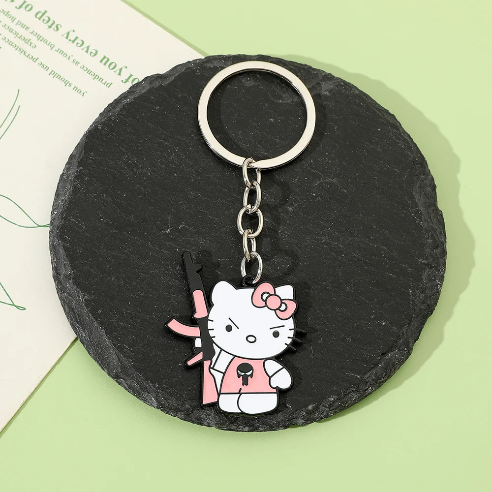 Ak Kitty Keychain