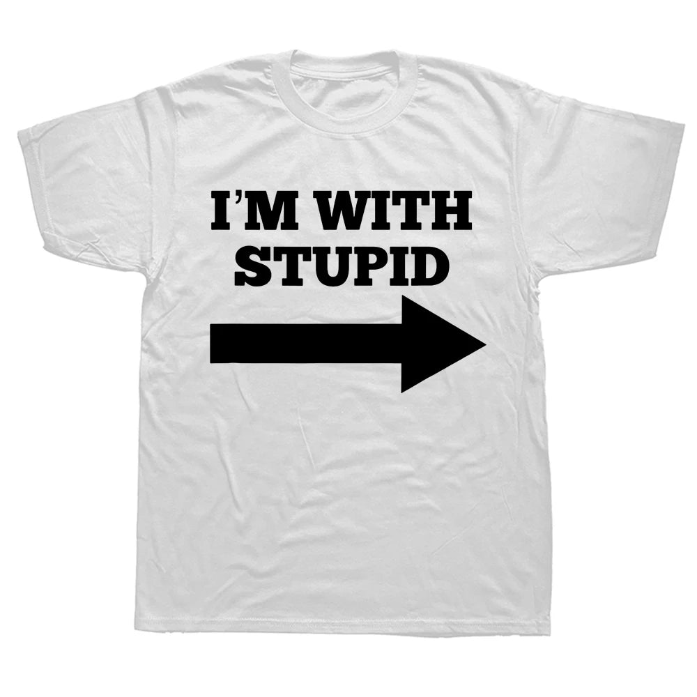 I'm With Stupid Tee