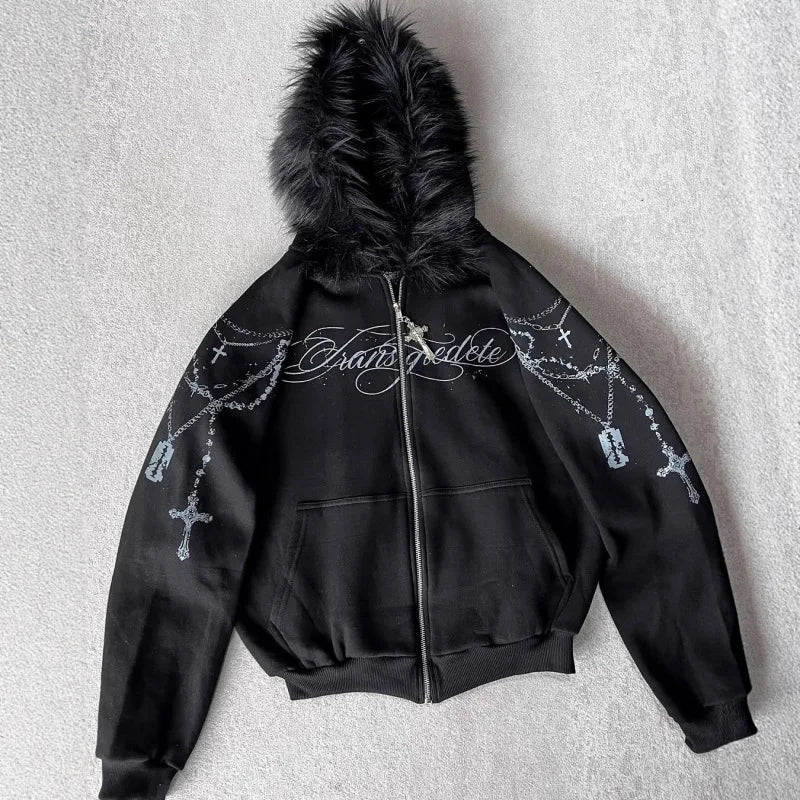 Fur Chain Jacket