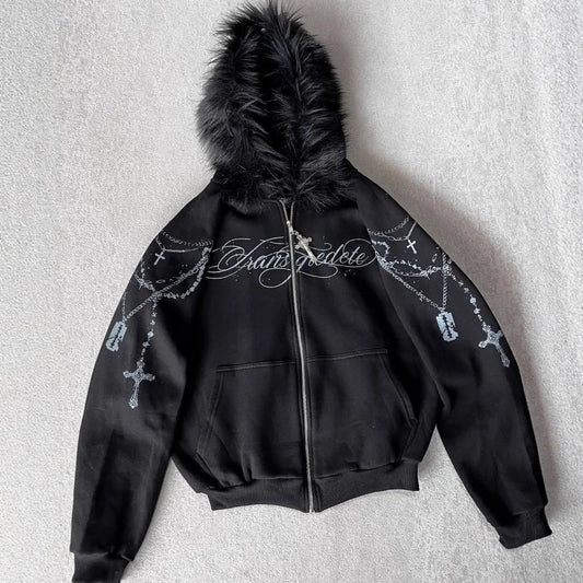 Fur Chain Jacket