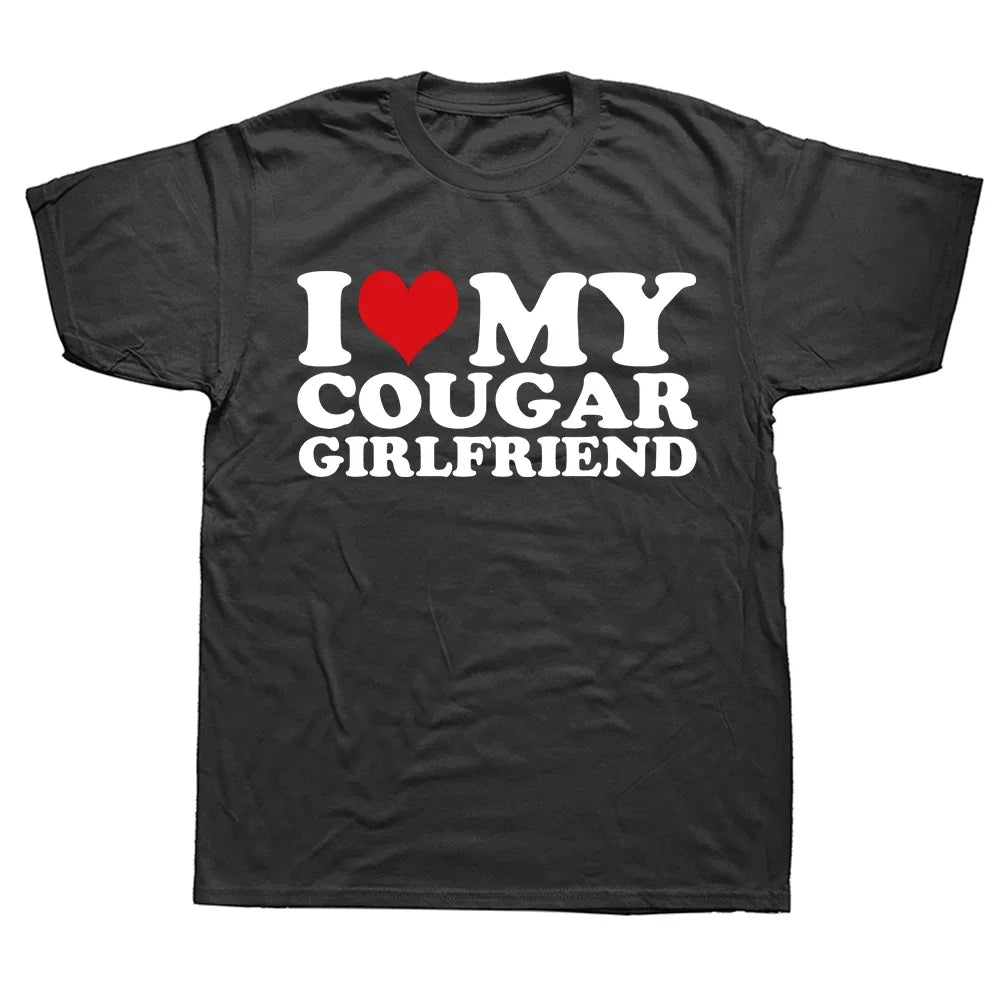 I Love My Cougar Girlfriend Tee