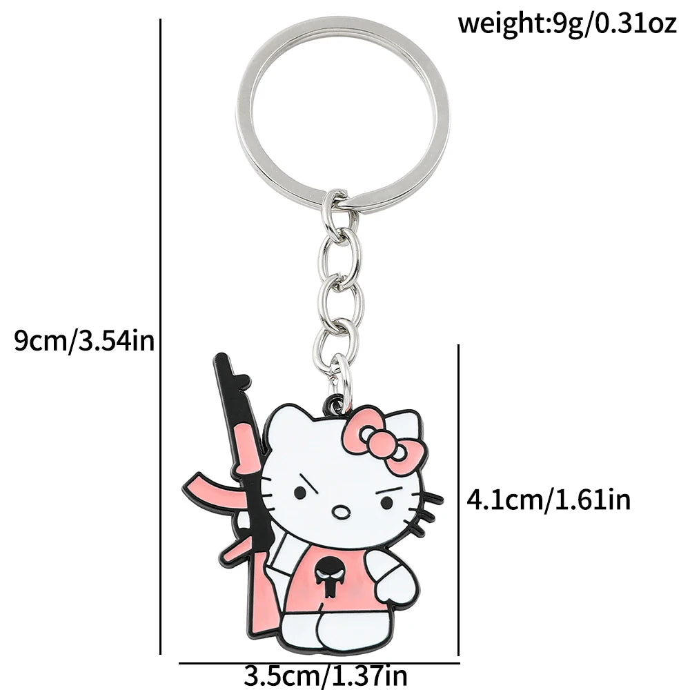 Ak Kitty Keychain