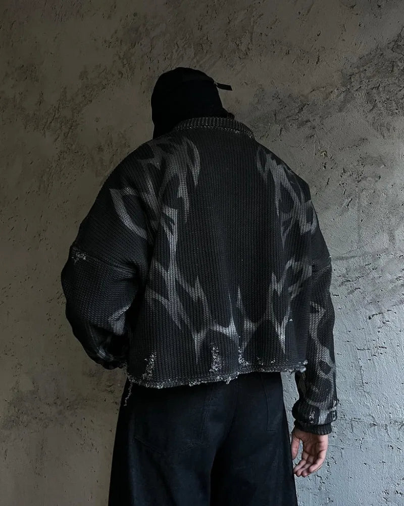 Distressed Cyber Jacket