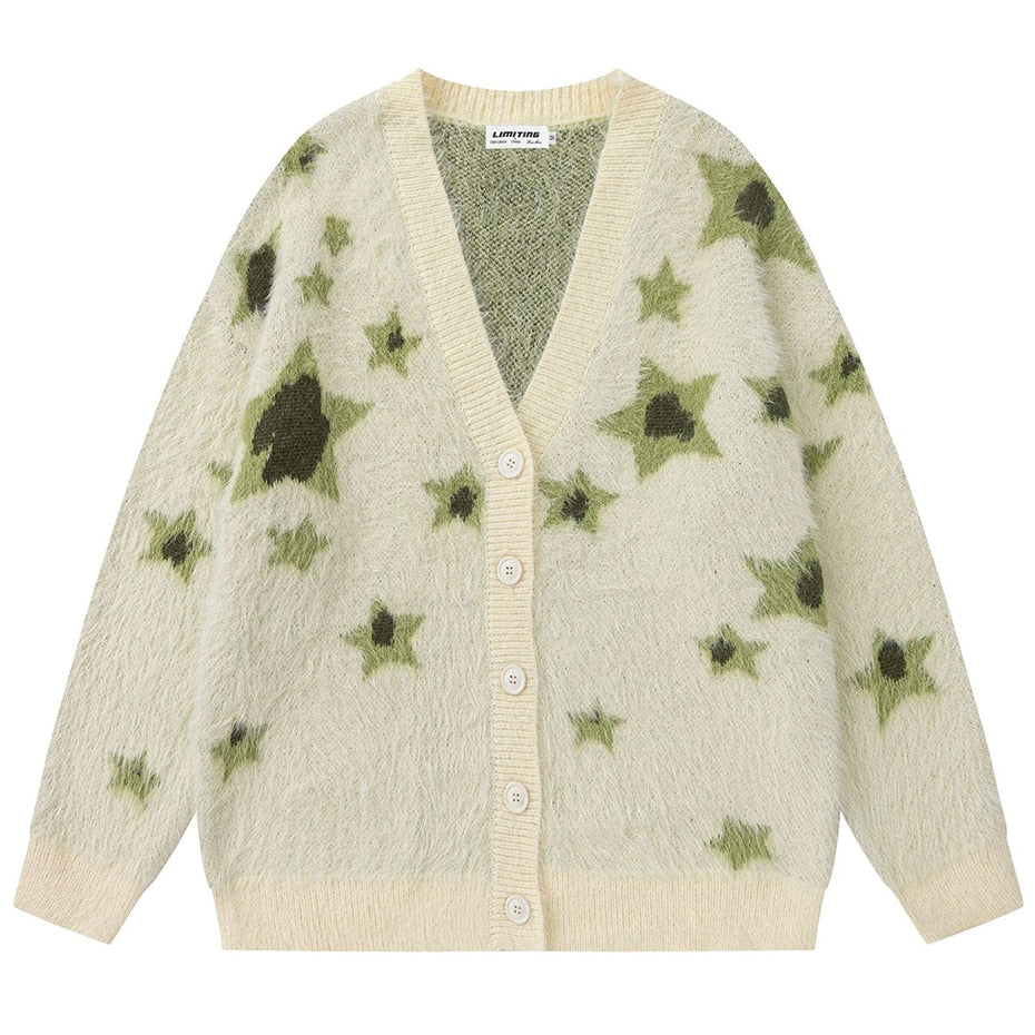 Vintage Star Knit Cardigan