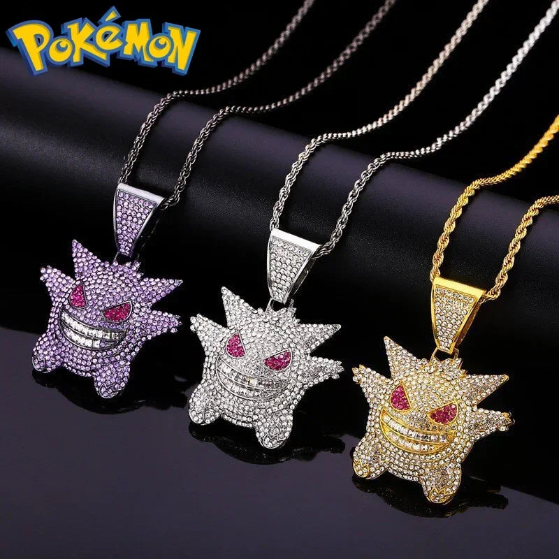 Gengar Rhinestone Necklace