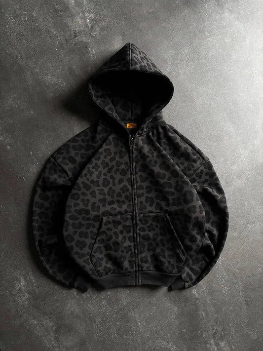 Dark Leopard Jacket