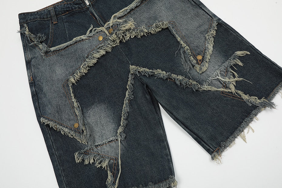 Vintage Star Denim Shorts