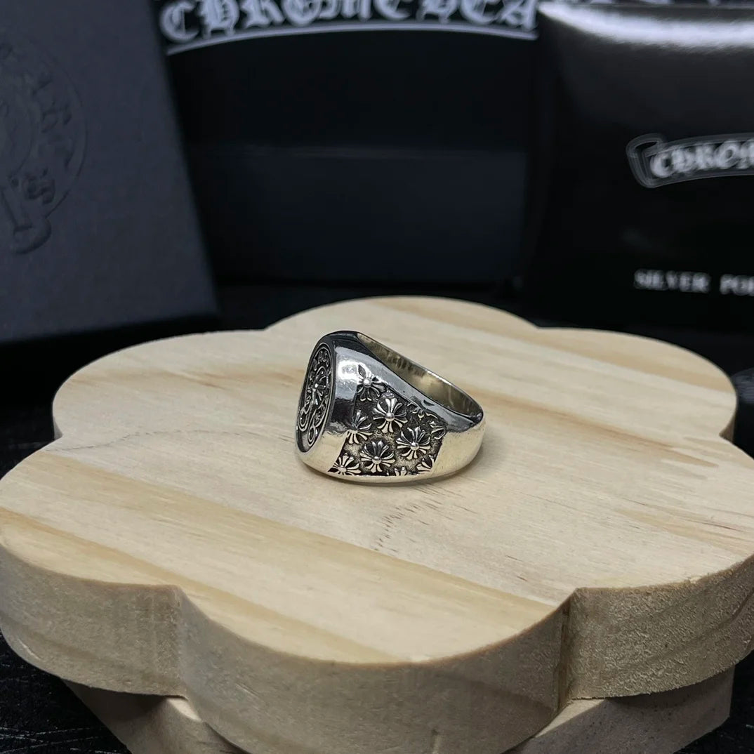 Silver Chrome Ring