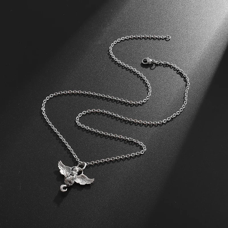 Angel Cat Necklace
