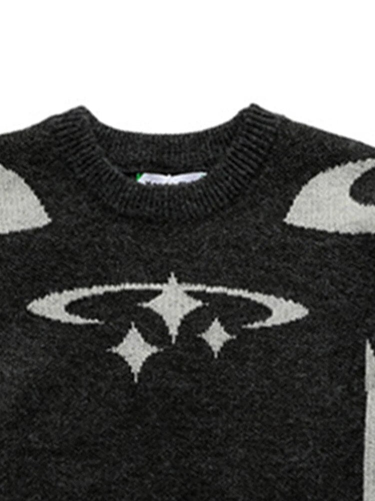 Stars Knitted Sweater