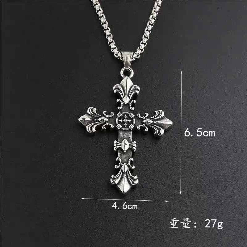 Vintage Cross Necklace