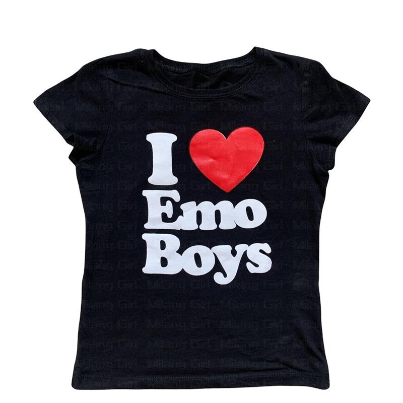 I Love Emo Boys Top