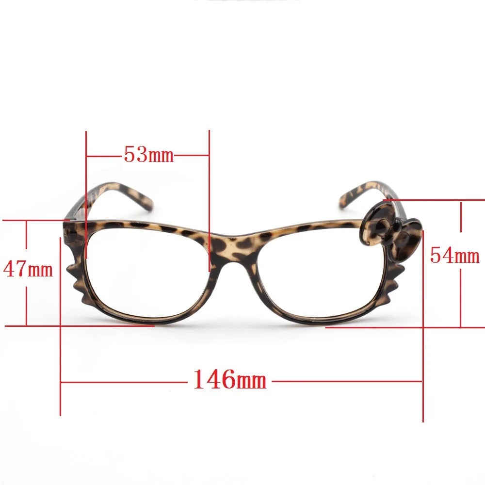 Hello Kitty  Cheetah Glasses