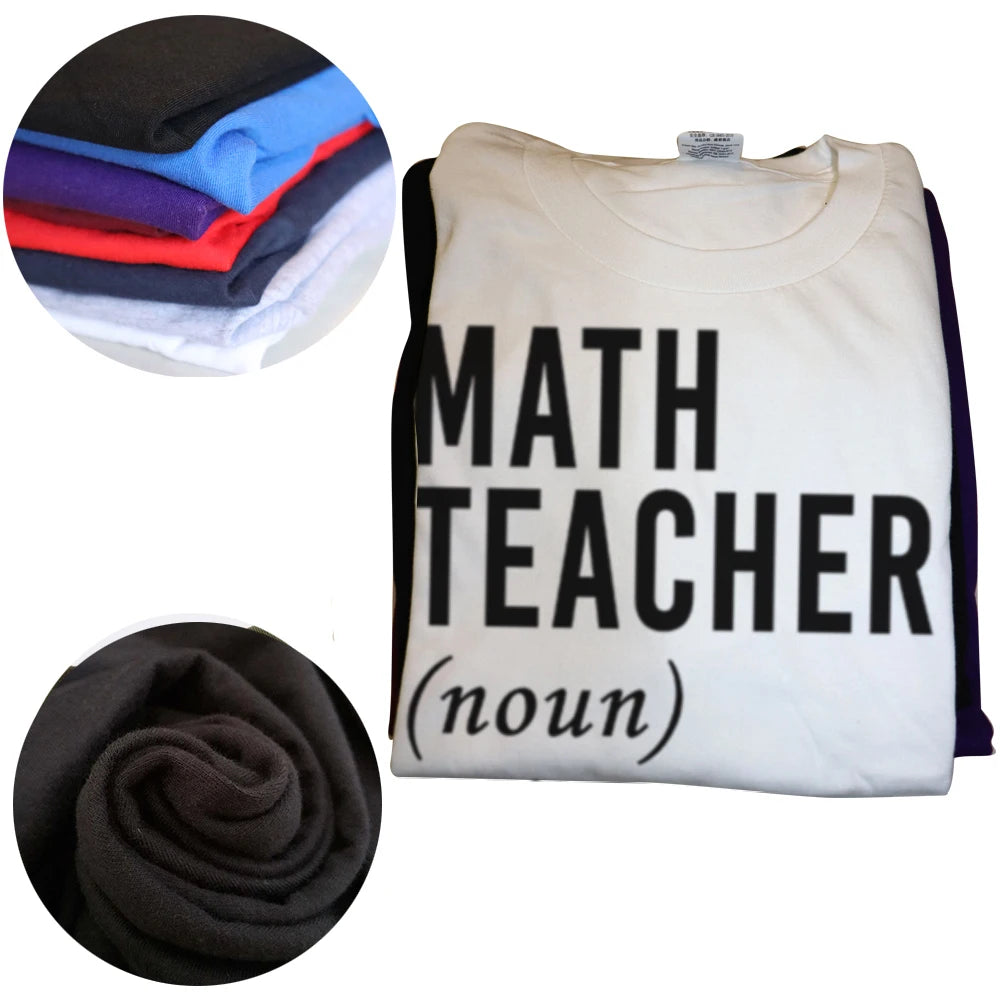 Math Teacher Tee