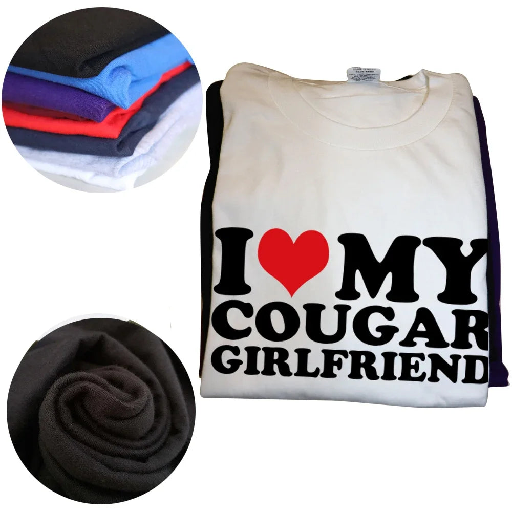 I Love My Cougar Girlfriend Tee