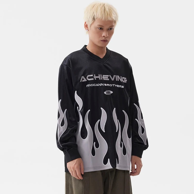 Dark Flames Long Sleeve