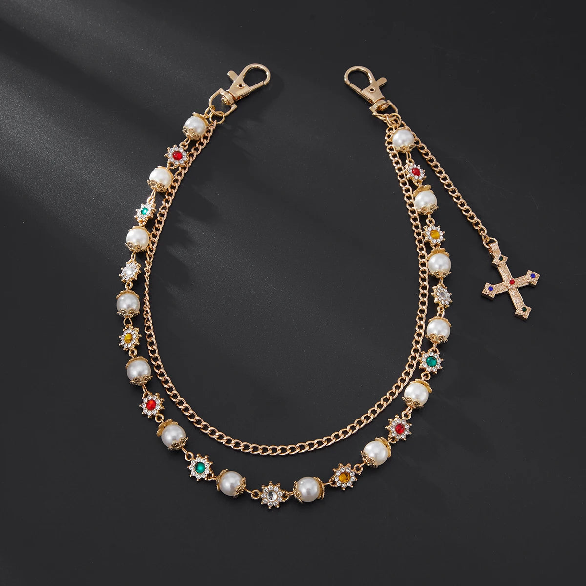 Pearl Wallet Chain