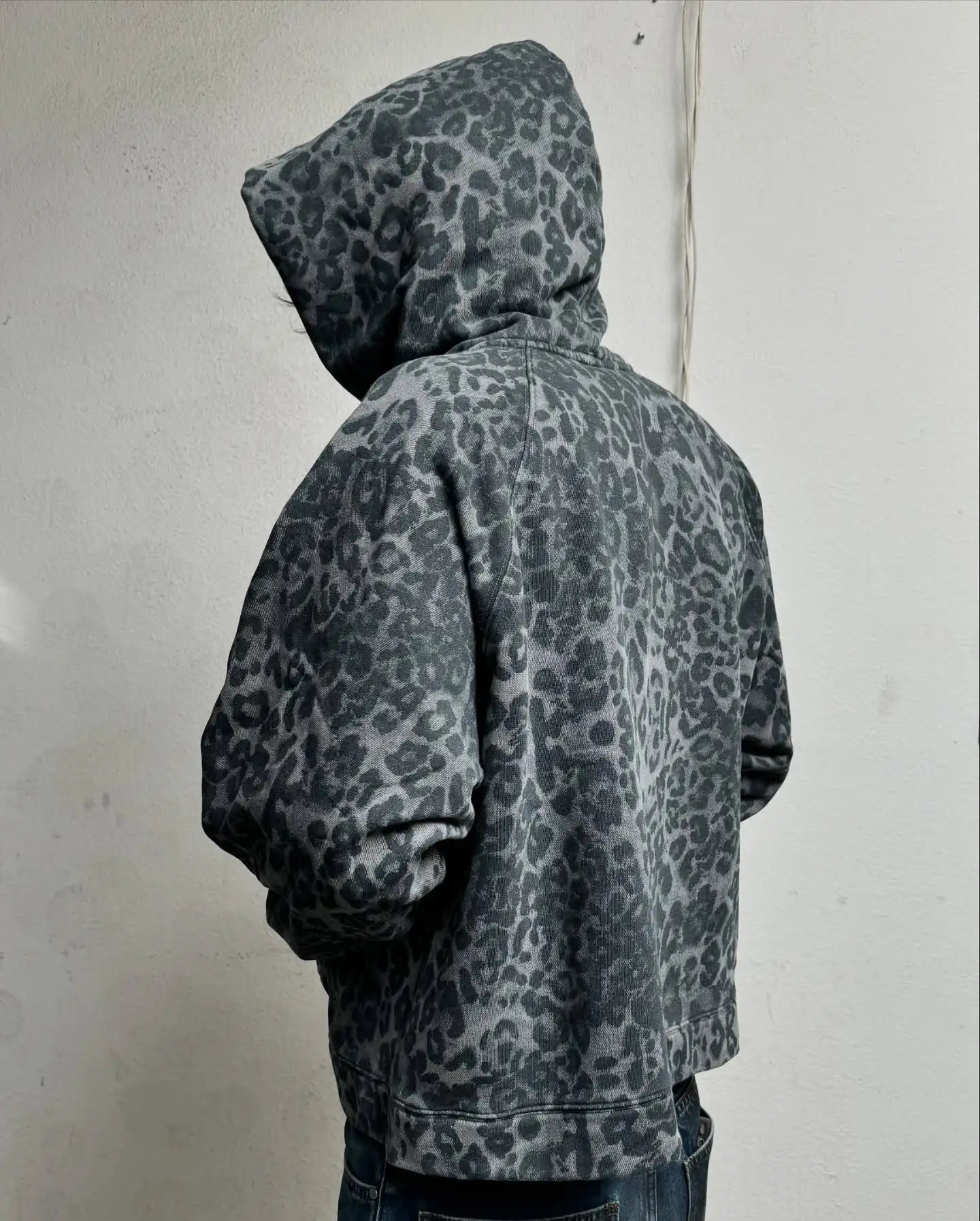 Black Leopard Jacket