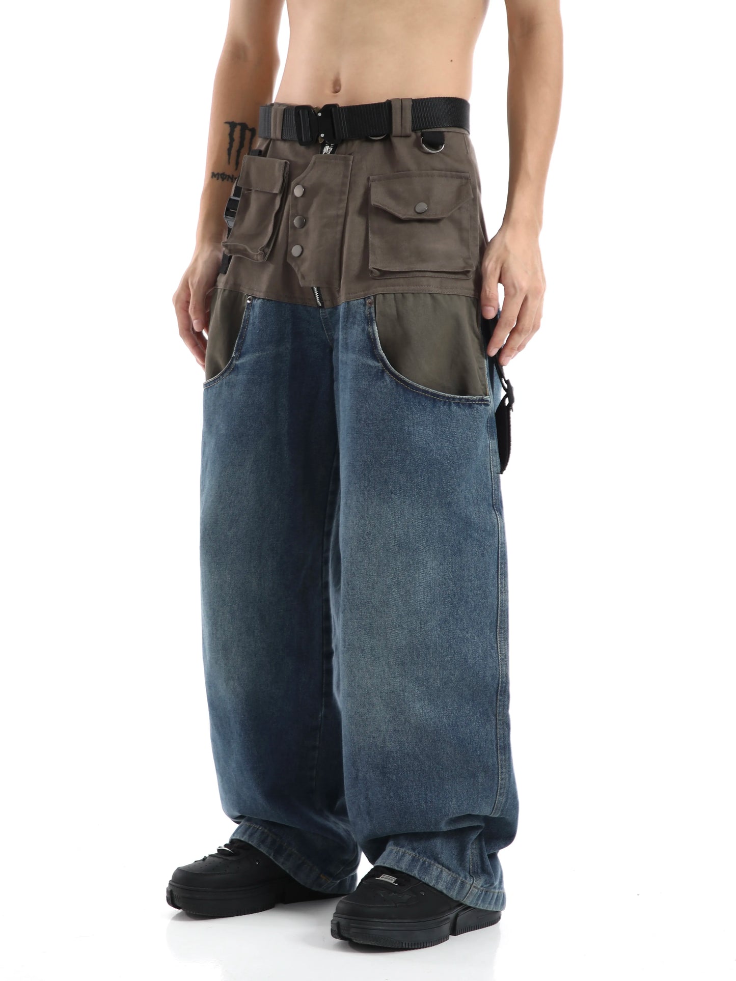 Oversize Japanese Workers Pants