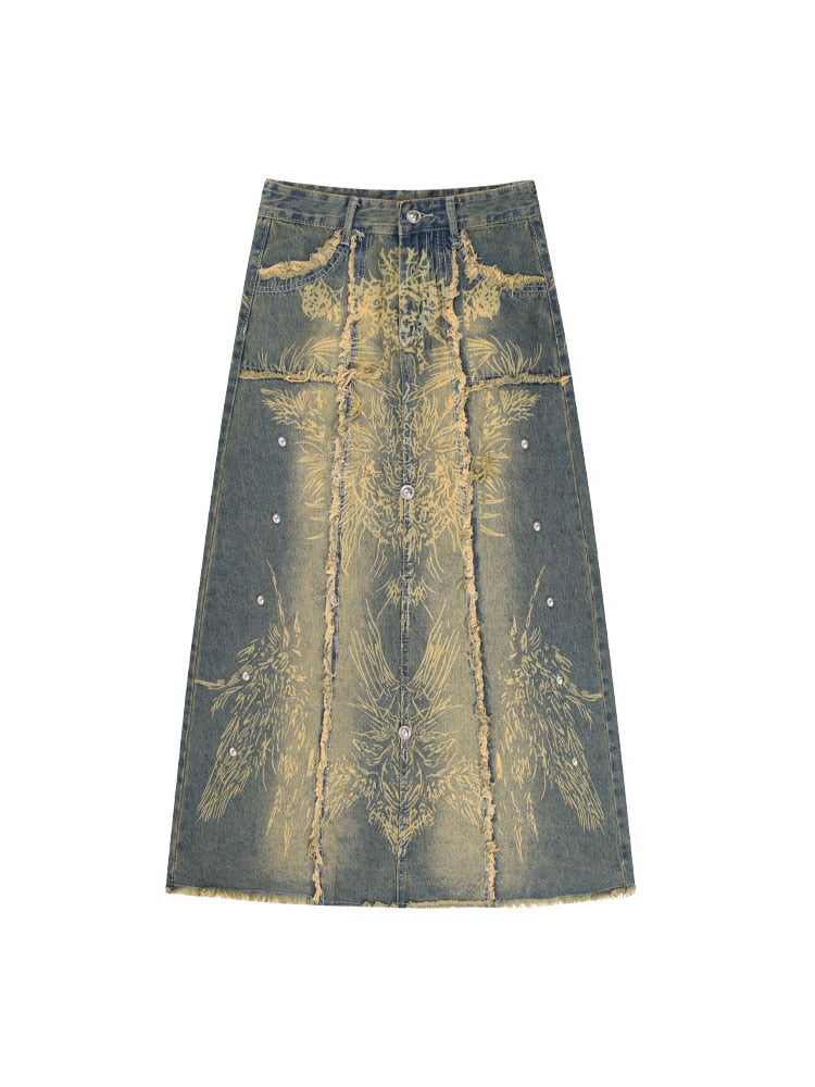 Vintage Women's Denim Skirt