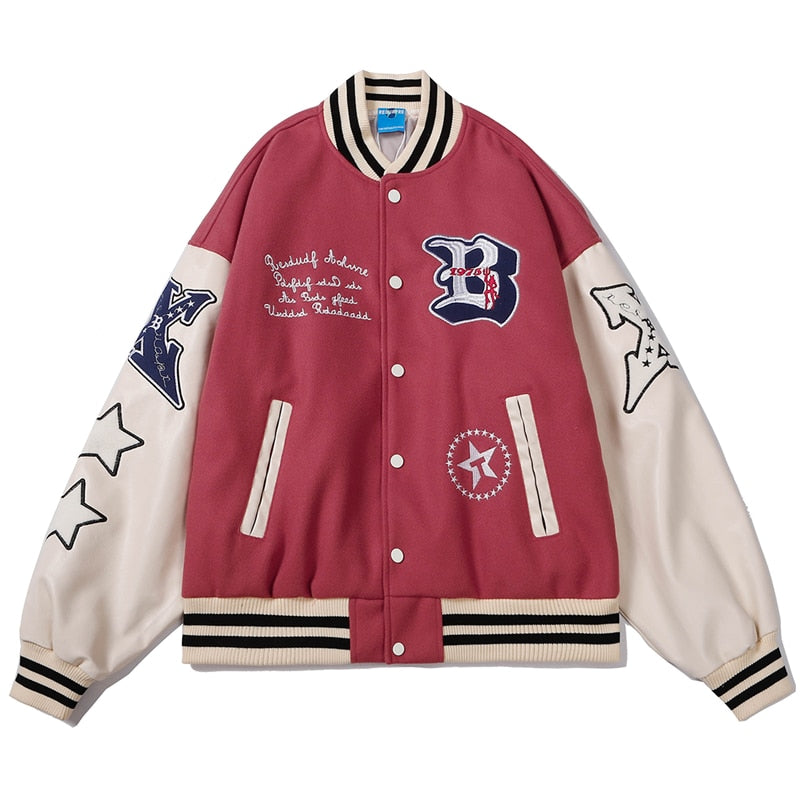 Letter B Varsity jacket