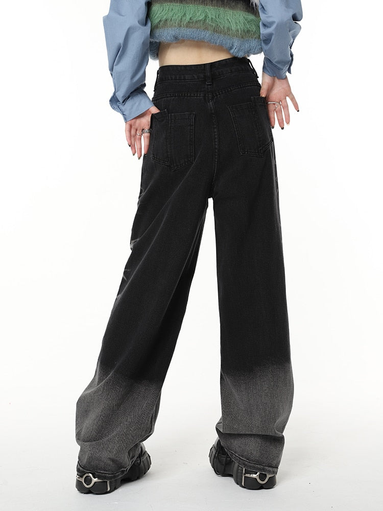Women's Oversize Wide Jeans