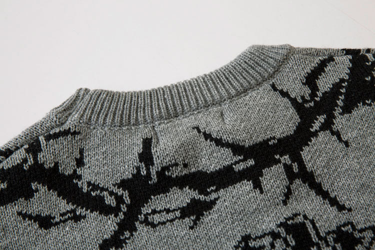 Vintage Doberman Knitted Sweater