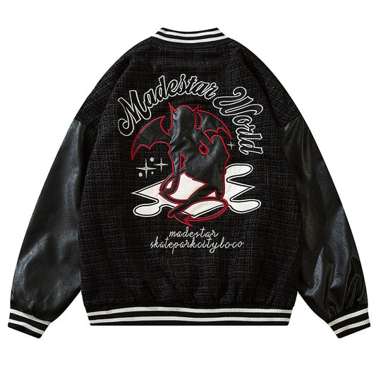 Devil Girl Varsity Jacket