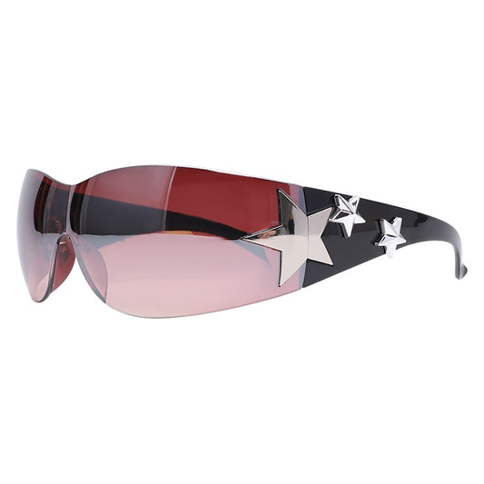 Wrap Around 3 Star Sunglasses