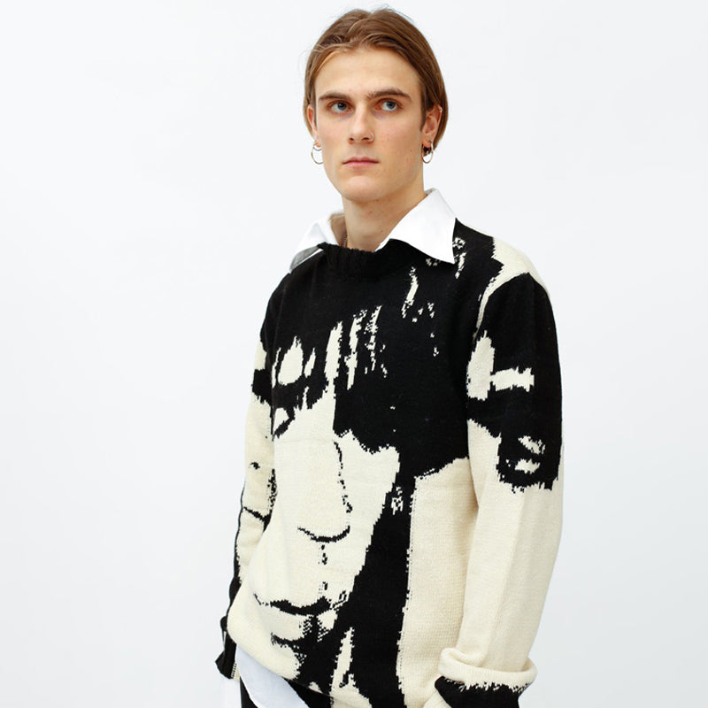 Anime Vintage Knitted Sweater